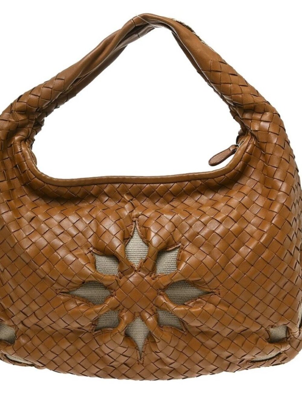 Bottega Veneta Brown Intrecciato Hobo Handbag